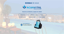 Desktop Screenshot of acuavital.com